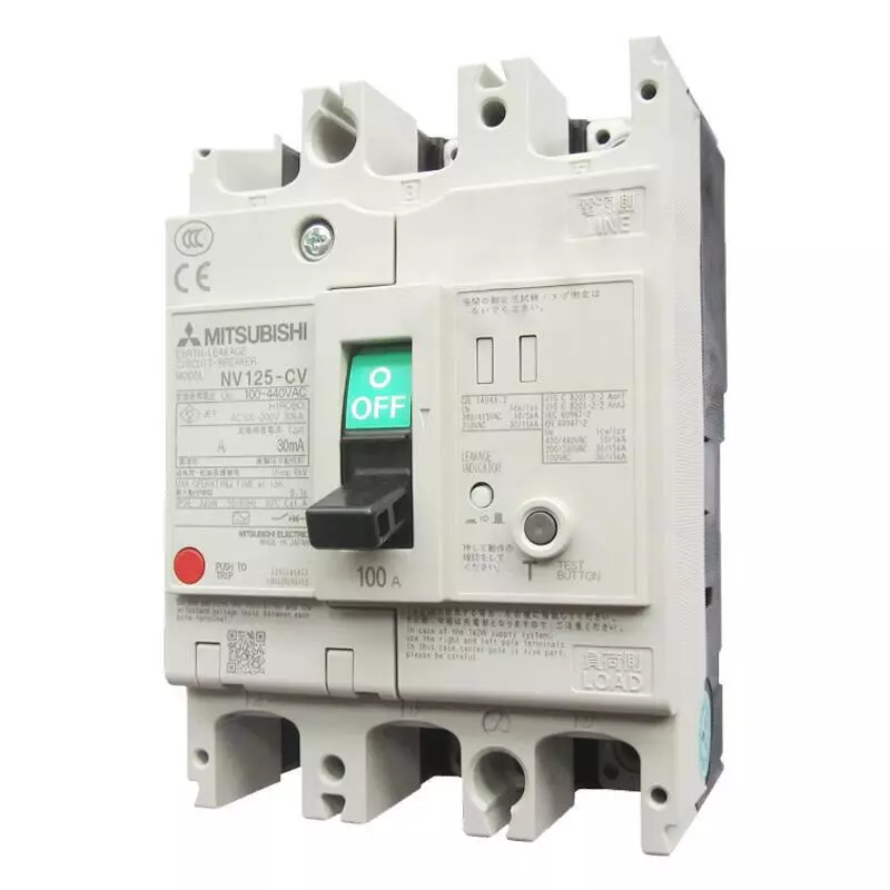 NV125-CV 3P 75A 100-440V 30MA CE